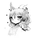 anime tattoo design idea