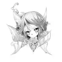 anime tattoo design idea