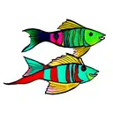 kill fish  tattoo design idea