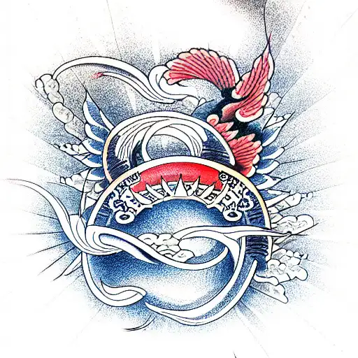 freedom tattoo design idea