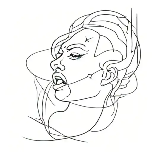 Anxiety Anger tattoo design idea