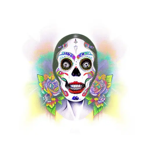 catrina tattoo design idea
