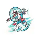  power rangers tattoo design idea