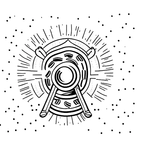 christmas coffee mug tattoo design idea