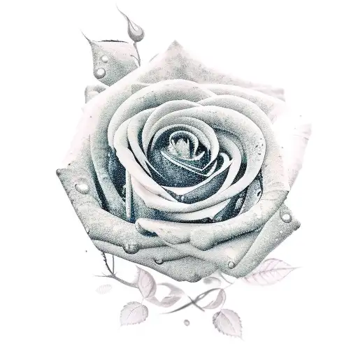 half sleeve tattoo with assorted plants cascading down into a rose on under forearm tattoo design idea