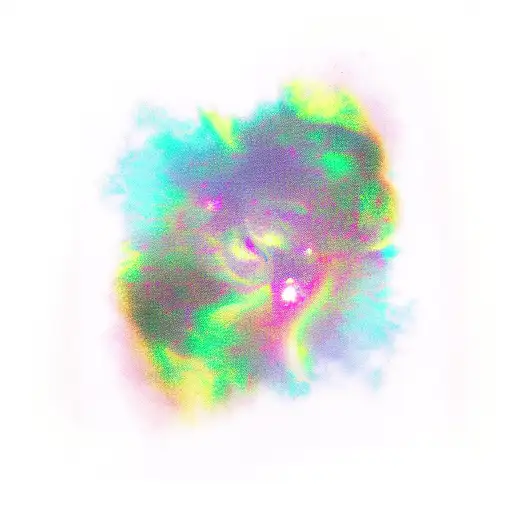 aurora tattoo design idea