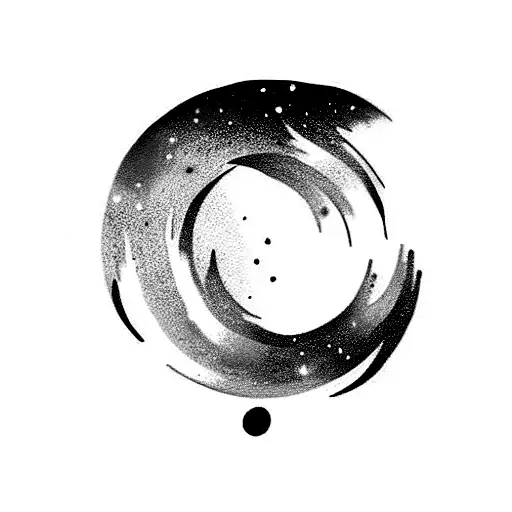 aurora tattoo design idea