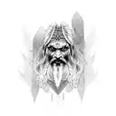 aghori tattoo design idea
