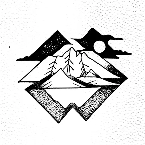 bon iver tattoo design idea
