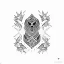 Present tattoo design idea