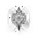 Present tattoo design idea