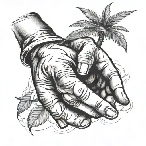 pinky promise tattoo design idea