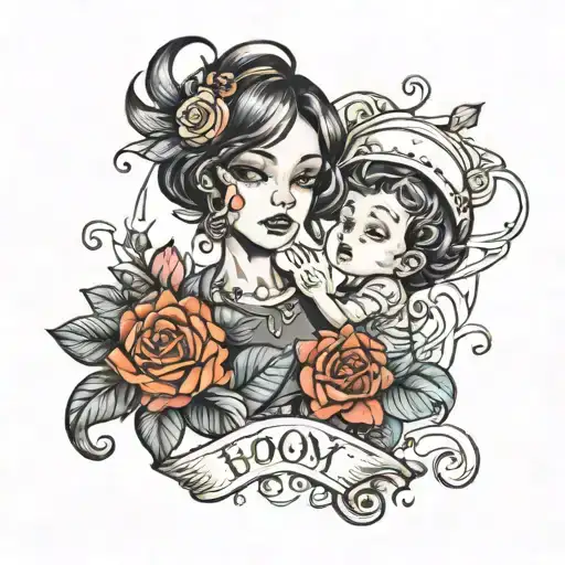 boy mom tattoo tattoo design idea