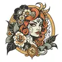 pebbles tattoo design idea