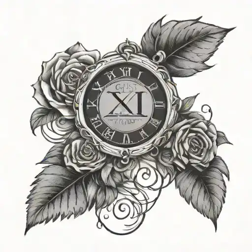 roman numeral birthdates for 3 kids on bicep.  tattoo design idea