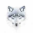 wolf whitin tree roots  tattoo design idea