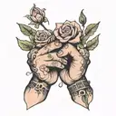 pinky promise, 224, let them  tattoo design idea