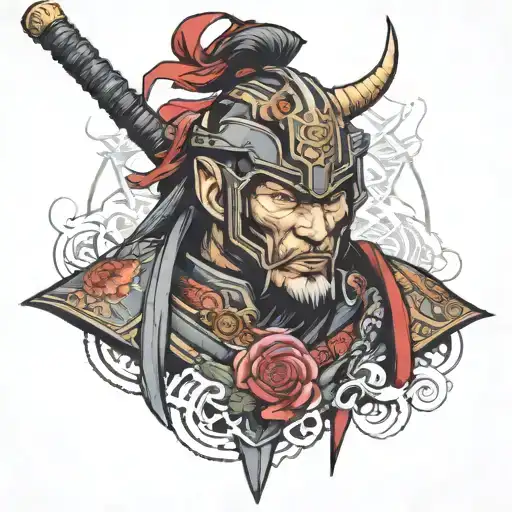 Ronin tattoo design idea