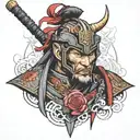 Ronin tattoo design idea