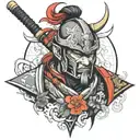 Ronin tattoo design idea