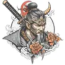 Ronin tattoo design idea