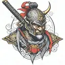 Ronin tattoo design idea