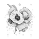 chess poppy war tattoo design idea