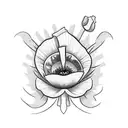 chess poppy war tattoo design idea