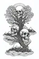  Scales/scallop Trees Niko Maxwell Topo Mtns Niko drawing Kids handwriting  Skull Evo crown  Snowflake Waves Top of my h tattoo design idea