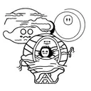 no face, Ghibli, spirited away tattoo design idea