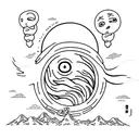 no face, Ghibli, spirited away tattoo design idea