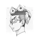 shikamaru nara with his shadows tattoo design idea