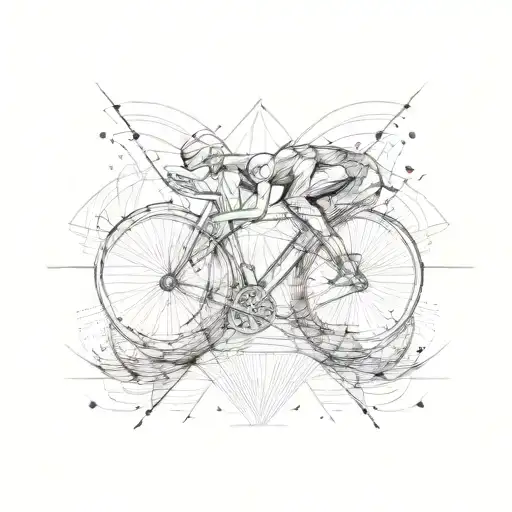 triathlon, Triathlet, swim, bike, run, challenge roth tattoo design idea