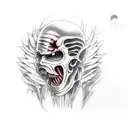 attack on titan   tattoo design idea