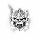 attack on titan   tattoo design idea