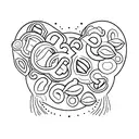 Everything bagel tattoo design idea