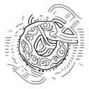 Everything bagel tattoo design idea