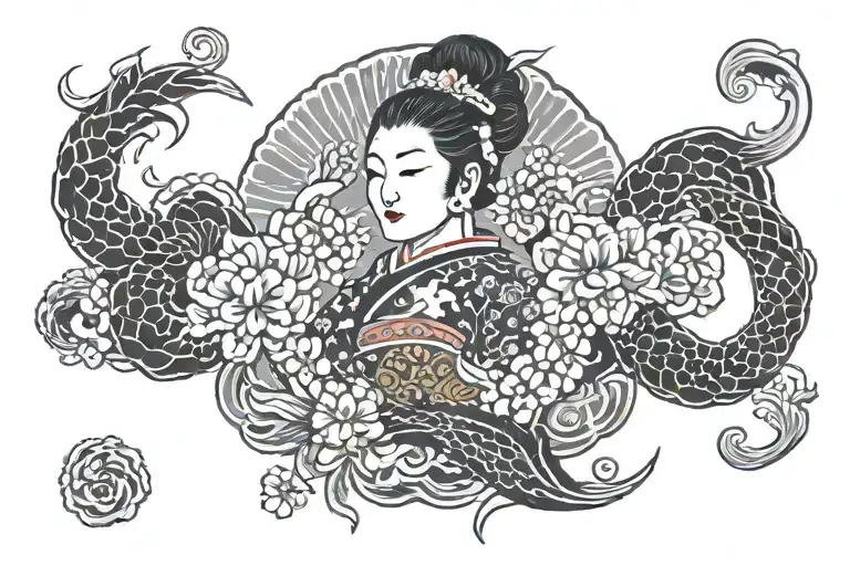 Grandma tattoo design idea