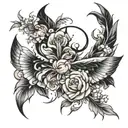 wish tattoo design idea