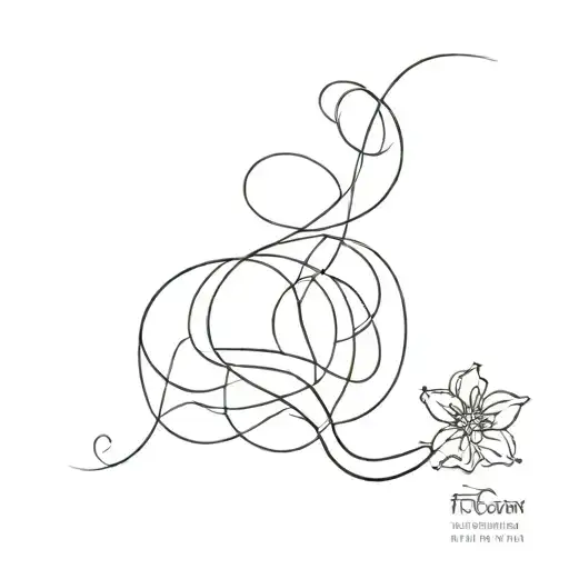 go with flow   tattoo design idea