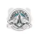 alfa e omega  tattoo design idea