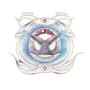 alfa e omega  tattoo design idea