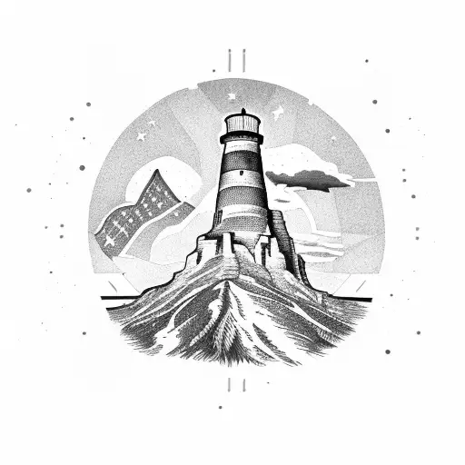 National Park Service Logo with images of Fort Union National Historic Site, Sleeping Bear Dunes, and the Liberty bell tattoo design idea