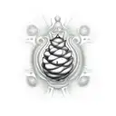 dancing pickle  tattoo design idea