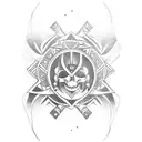 trust issues tattoo design idea