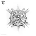 trust issues tattoo design idea