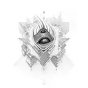 trust issues tattoo design idea