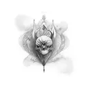 trust issues tattoo design idea