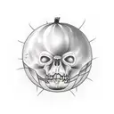 Human onion tattoo design idea