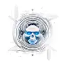 Incorporate futuristic sci-fi elements with psionic symbols intertwined with audio waves tattoo design idea